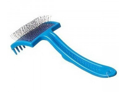 Пуходерка Для Собак Зооник Пластик с Каплей Большая 