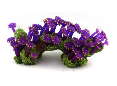 Коралл Для Аквариума Фиолетовый Marlin (Марлин) 21*9*10см Ym-1236а