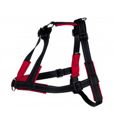 Шлейка Для Собак Средних и Крупных Пород Trixie (Трикси) Lead`N Walk Soft M-L 55-90см/25мм Черный 13056