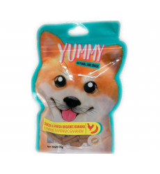 Лакомство Для Собак Yummy Куриные Палочки с Бананом 85г /50/
