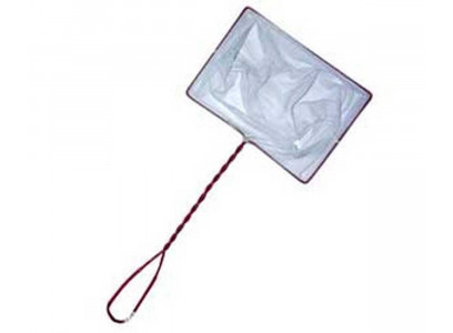 Сачок Для Аквариума Triton (Тритон) Белый с Красной Ручкой №4 10см 