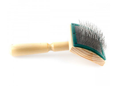 Пуходерка Для Кошек и Собак Вака Деревянная с Рамкой с Каплей 92867