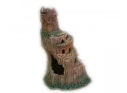 Грот Для Аквариума Скала с Замком Средняя 6.2 