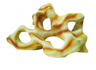 Камень Для Аквариума Marlin (Марлин) Светлый с Отверстиями 28*13,2*16см Пластик Rf-087