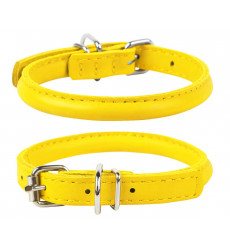 Ошейник Для Собак Миниатюрных и Малых Пород Collar (Коллар) 6мм*17-20см Желтый 22268