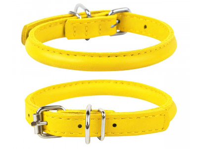 Ошейник Для Собак Миниатюрных и Малых Пород Collar (Коллар) 6мм*17-20см Желтый 22268 