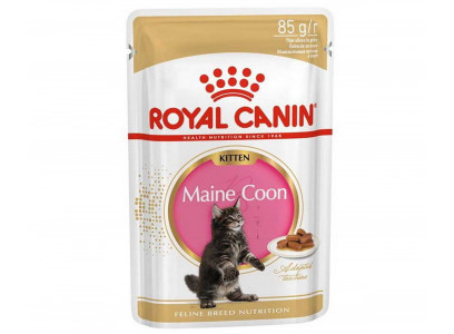 Влажный Корм Royal Canin (Роял Канин) Для Котят Породы Мейн-кун Kitten Maine Coon 85г (1*12) 
