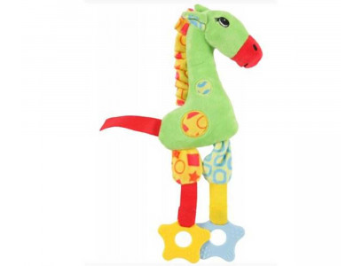 Игрушка Для Собак Zolux (Золюкс) Жираф Плюш 30*10см 480078 Зеленый 