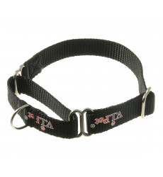 Ошейник-Мартингал Для Собак Мелких Пород Hello Pet (Хелло Пет) 15мм Регулировка Длины 23-32см Черный 75-2045