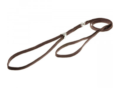 Ринговка Для Собак Hello Pet (Хелло Пет) с Прищепкой Коричневая Усиленная Peqf-10br