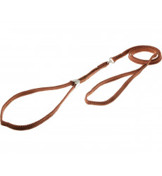 Ринговка Для Собак Hello Pet (Хелло Пет) с Прищепкой Светло-Коричневая Усиленная Peqf-10lbr