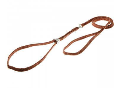 Ринговка Для Собак Hello Pet (Хелло Пет) с Прищепкой Светло-Коричневая Усиленная Peqf-10lbr