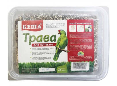 Кеша Травка Для Попугаев в Большом Контейнере 100г 