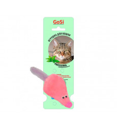 Игрушка Для Кошек Мышь с Мятой Мех Розовый Gosi PETTO 07166