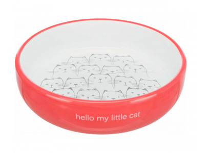 Миска Для Собак и Кошек Trixie (Трикси) Керамическая Для Короткомордых Пород 300мл 15см 24771 