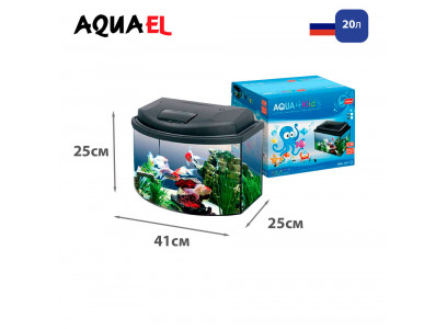 Аквариум Aquael (Акваэль) Aqua4 Kids 40 Фигурный 20л 41*25*25см 113062 