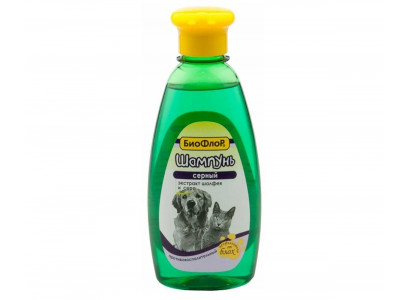 Биофлор Шампунь Для Собак и Кошек Серный От Воспалений 245мл 