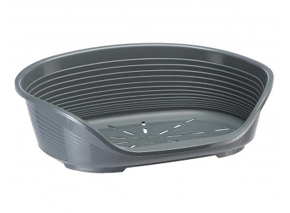 Лежак Для Кошек и Собак Мелких Пород Ferplast (Ферпласт) 61,5*45*21,5см Siesta Deluxe 4 Темно-Серый 70204947 