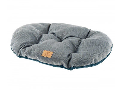 Подушка Для Собак Средних и Крупных Пород Ferplast (Ферпласт) Stuart 89/10 85*55см Синяя Для Пластикового Лежака Siesta Deluxe 10 83708925 