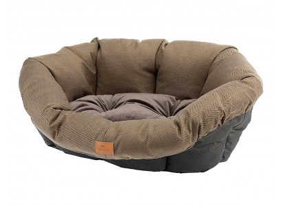 Подушка Для Лежака Ferplast (Ферпласт) к Sofa 4 Tweed 64*48*25см Коричневая 83738412 