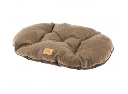 Подушка Для Кошек и Собак Мелких Пород Ferplast (Ферпласт) Stuart 45/2 43*30см Коричневая Для Пластикового Лежака Siesta Deluxe 2 83704512 