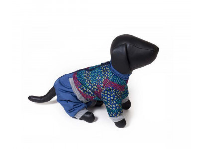 Комбинезон для Собак Зоофортуна Теплый Мальчик 25см 12407725
