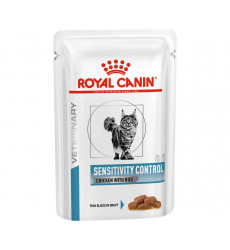 Лечебный Влажный Корм Royal Canin (Роял Канин) Для Кошек При Пищевой Аллергии или Непереносимости Sensitivity Control 85г