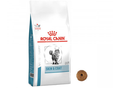 Лечебный Сухой Корм Royal Canin (Роял Канин) Для Стерилизованных Кошек с Повышенной Чувствительностью Кожи Skin & Coat 3,5кг 