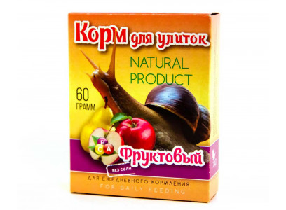 Корм Для Улиток Эльф Фруктовый 60г 