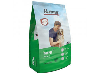 Сухой Корм Karmy (Карми) Для Собак Мелких Пород Индейка Mini Adult Turkey 2кг 
