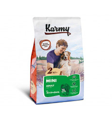 Сухой Корм Karmy (Карми) Для Собак Мелких Пород Телятина Mini Adult Veal 2кг