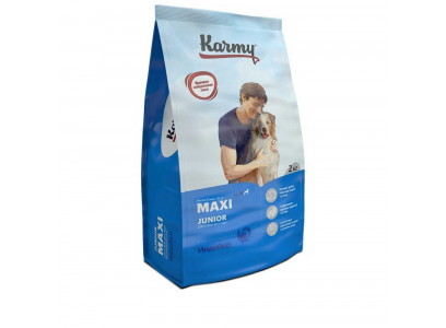 Сухой Корм Karmy (Карми) Для Щенков Крупных Пород Индейка Maxi Junior Turkey 2кг 