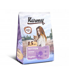 Сухой Корм Karmy (Карми) Для Котят Индейка Kitten Turkey 1,5кг