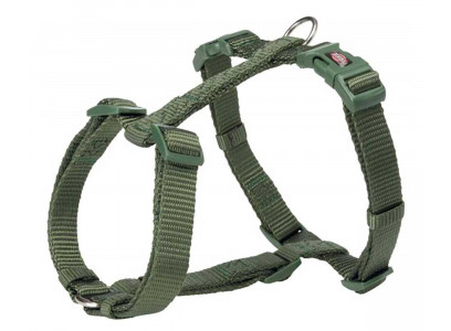 Шлейка Для Собак Средних и Крупных Пород Trixie (Трикси) Premium H-Harness M-L 52-75см/20мм 203419 Лесной Зеленый
