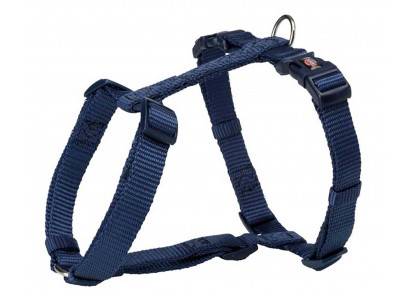 Шлейка Для Собак Крупных и Гигантских Пород Trixie (Трикси) Premium H-Harness L-Xl 75-120см/25мм 203513 Индиго