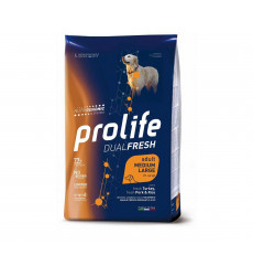 Сухой Корм Prolife (Пролайф) Для Собак Средних и Крупных Пород Индейка Свинина и Рис Dialfresh Adult Medium/Large Turkey, Pork & Rice 2,5кг