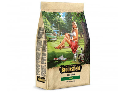 Сухой Корм Brooksfield (Бруксфилд) Для Щенков Говядина и Рис Puppy 3кг 5651001 