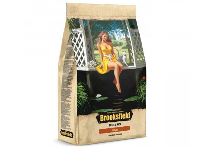 Сухой Корм Brooksfield (Бруксфилд) Для Кошек Говядина и Рис Низкозерновой Adult Cat Beef 400г 5651110 