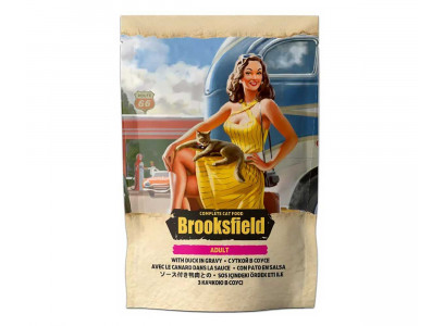 Влажный Корм Brooksfield (Бруксфилд) Для Кошек Утка в Соусе Adult Cat Duck 85г 5653003 