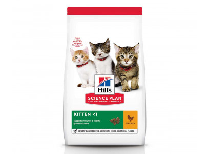 Hills (Хиллс) Science Plan Feline Kitten Chicken Сухой Корм Для Котят Курица 1,5кг (1*6) 604714 