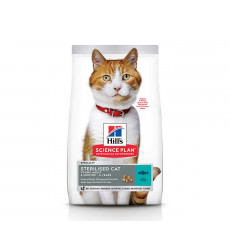 Сухой Корм Hills (Хиллс) Для Взрослых Стерилизованных Кошек В Возрасте 1-6 Лет Тунец Science Plan Feline Sterilised Cat Adult 1-6 Tuna 3кг 607283