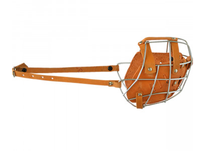 Намордник Металл + Кожа №Р Ротвейлер Zoonik (Зооник) 12015