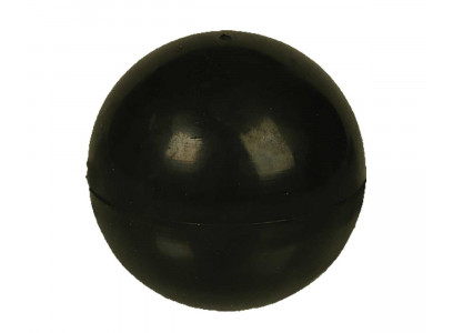 Игрушка Для Собак Зооник Мяч Цельнорезиновый Черный 6,5см 16477 