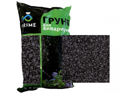 Грунт Для Аквариума Prime (Прайм) Черный 3-5мм 1кг Pr-003580