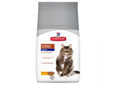 Сухой Корм Hills (Хиллс) Для Пожилых Кошек Выведение Шерсти Из Желудка Курица Science Plan Mature Adult 7+ Hairball Control Chicken 1,5кг 7610 