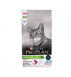Сухой Корм ProPlan (ПроПлан) Для Стерилизованных Кошек и Кастрированных Котов Треска и Форель Sterilised 10кг