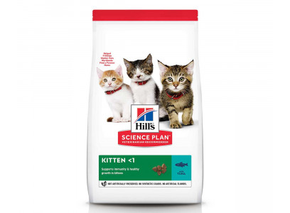Hills (Хиллс) Science Plan Kitten Tuna Сухой Корм Для Котят Тунец 1,5кг 604715 