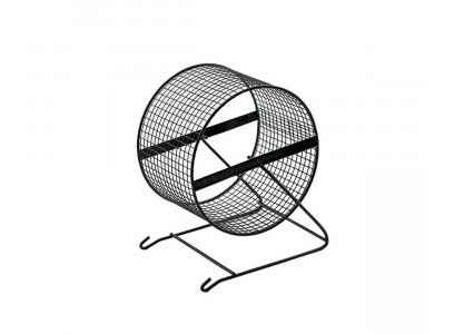 Колесо Для Грызунов 14см Металлическое Черное Дарелэнд Rp3151