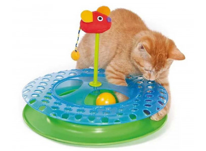 Игрушка Для Кошек Petstages (ПетСтейдж) Трек 2-Мячика II 736 
