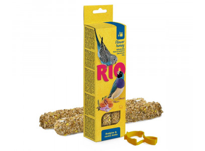  RIO (Рио) Мед Палочки Для Волнистых Попугаев и Экзотических Птиц 2*40г 